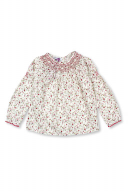 Blouse fille en Liberty Alba