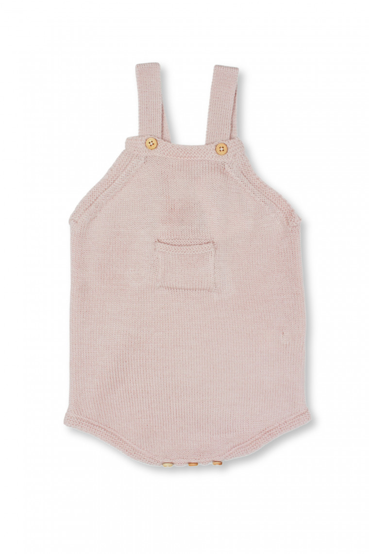 Baby jumpsuit in merino wool
