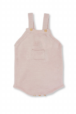 Baby jumpsuit in merino wool