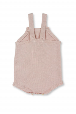 Baby jumpsuit in merino wool