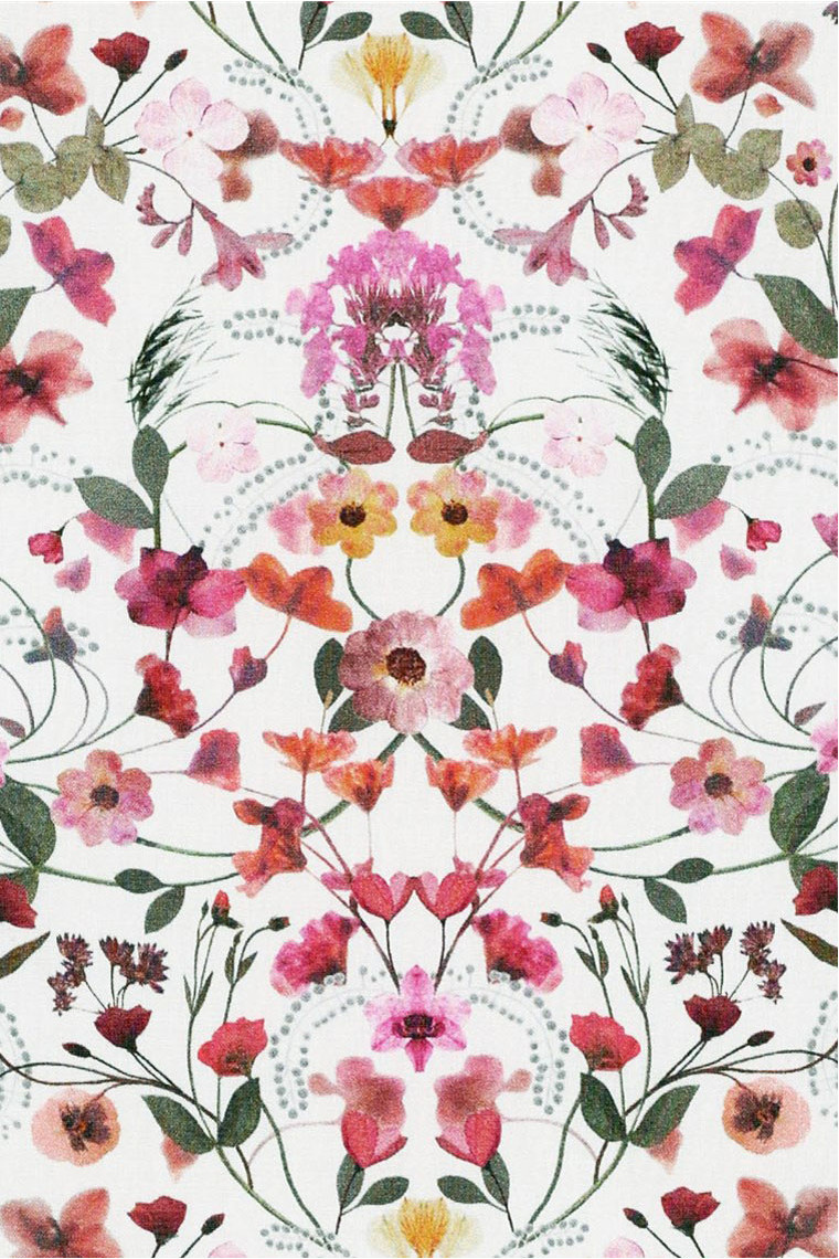 Tissu Liberty au mètre Aurora framboise