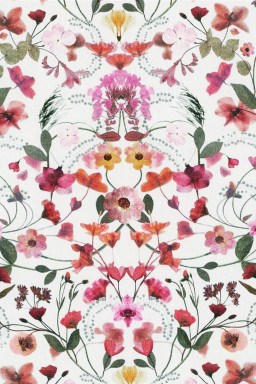 Tissu Liberty au metre strawberry Aurora