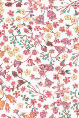 Liberty yard fabric Donna Leigh pink tea