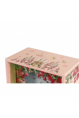 Grand dancing et veilleuse Lapin Fraises