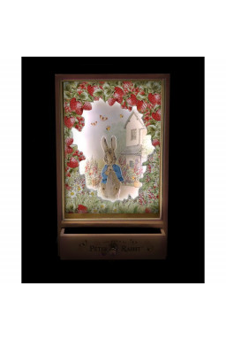 Big dancing nightlight rabbit  Fraises