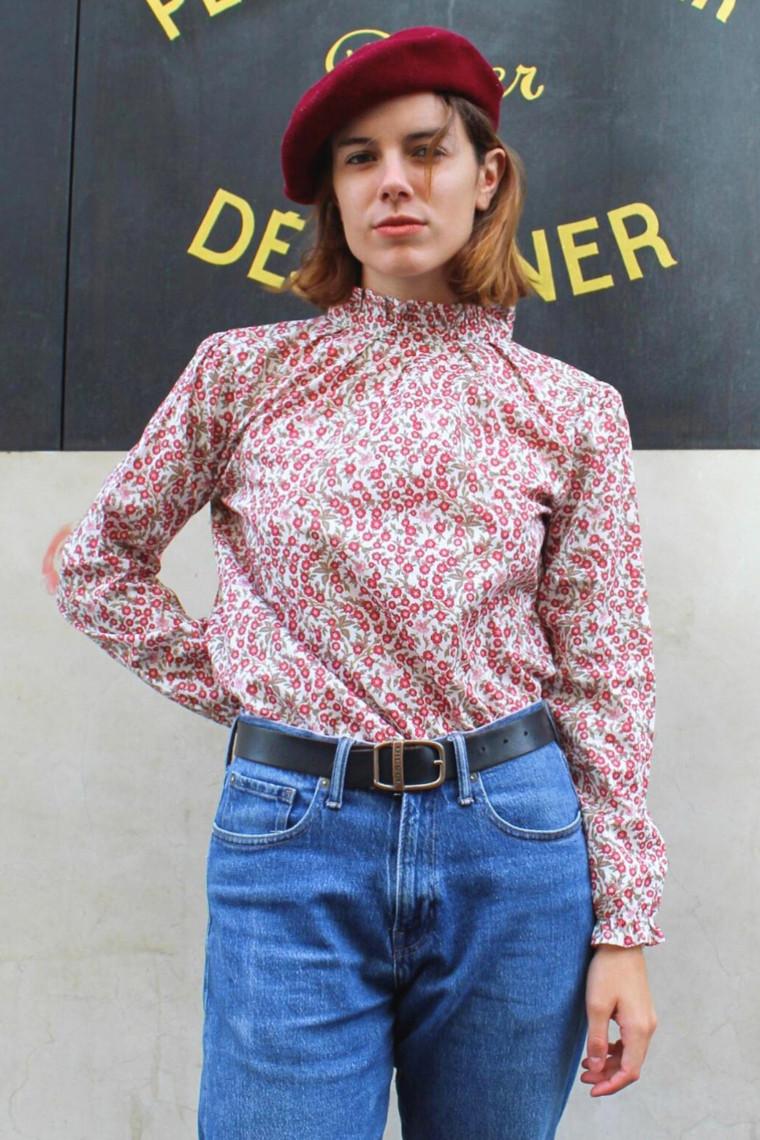 Blouse femme en Liberty