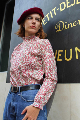 Blouse femme en Liberty Joyce