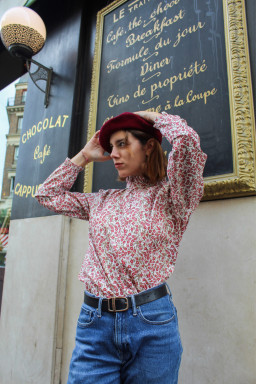 Blouse femme en Liberty Joyce