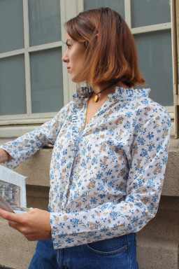 Blouse femme en Liberty