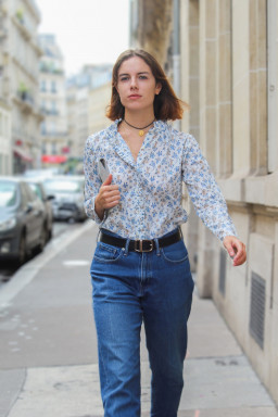 Blouse femme en Liberty