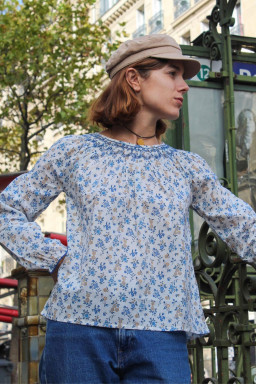 Blouse femme en Liberty Alba