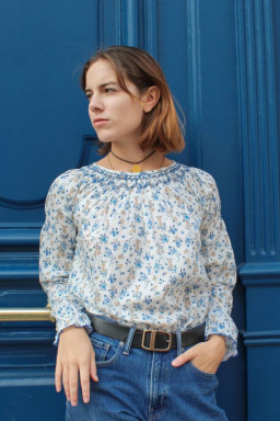 Blouse femme en Liberty
