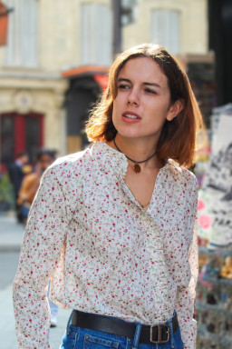 Blouse femme en Liberty