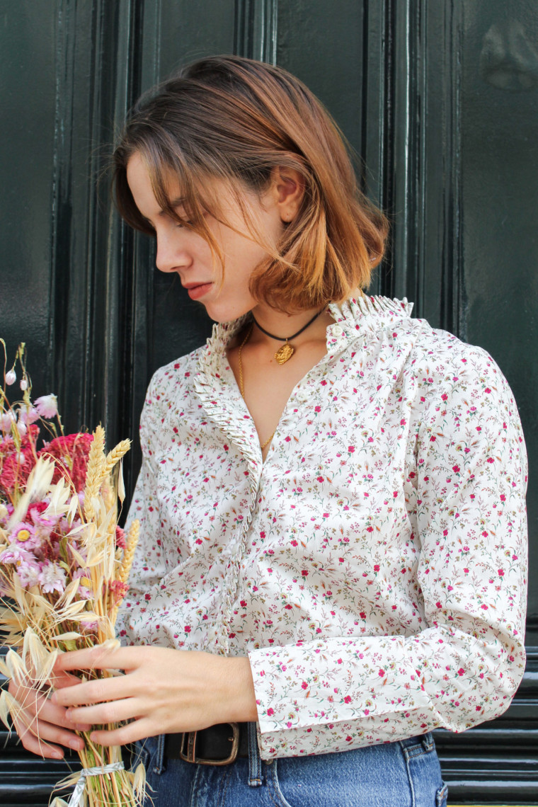 Blouse femme en Liberty