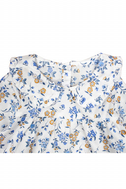 Blouse bebe en Liberty Mylene
