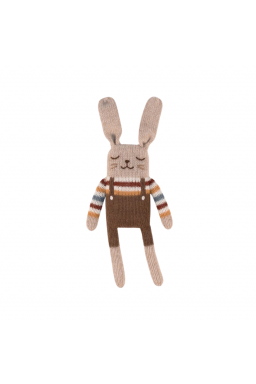 Soft toy rabbit rainbow jumper