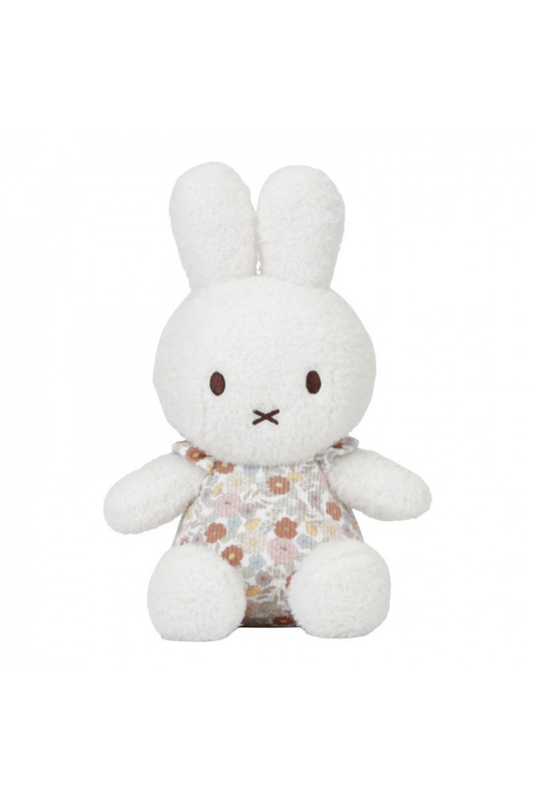 Big Plush Miffy vintage flowers