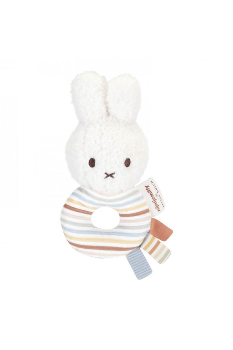 Rattle Miffy Sunny stripes Little Dutch