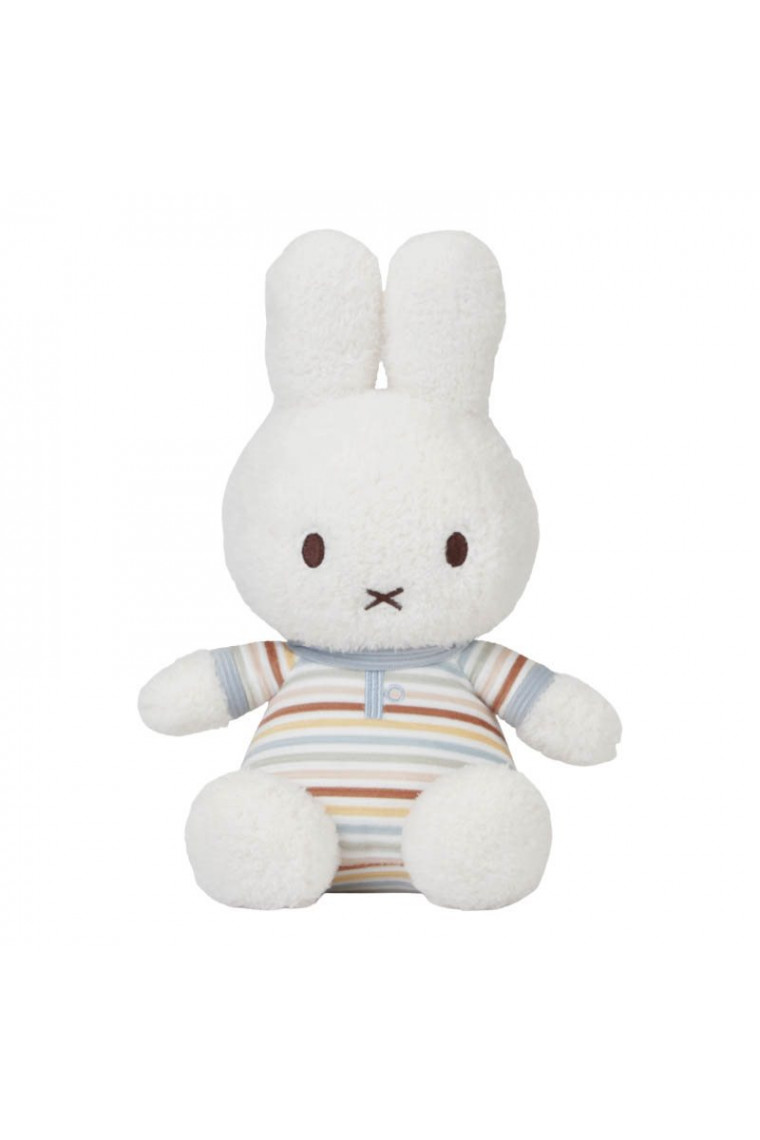 Plush Miffy vintage sunny stripes