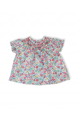 Blouse bébé en Liberty Meryl