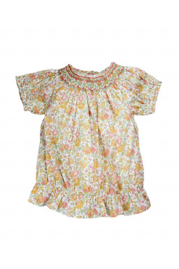 Blouse en Liberty Gaia