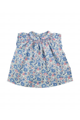 Robe bebe en Liberty Mariette