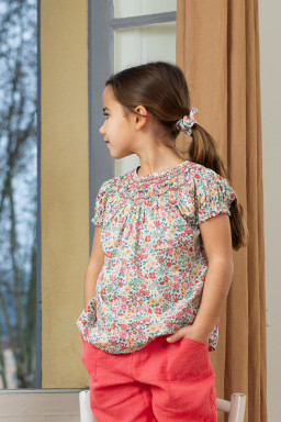 Blouse en Liberty Meryl