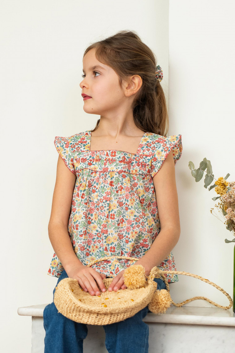 Blouse en Liberty Olivia