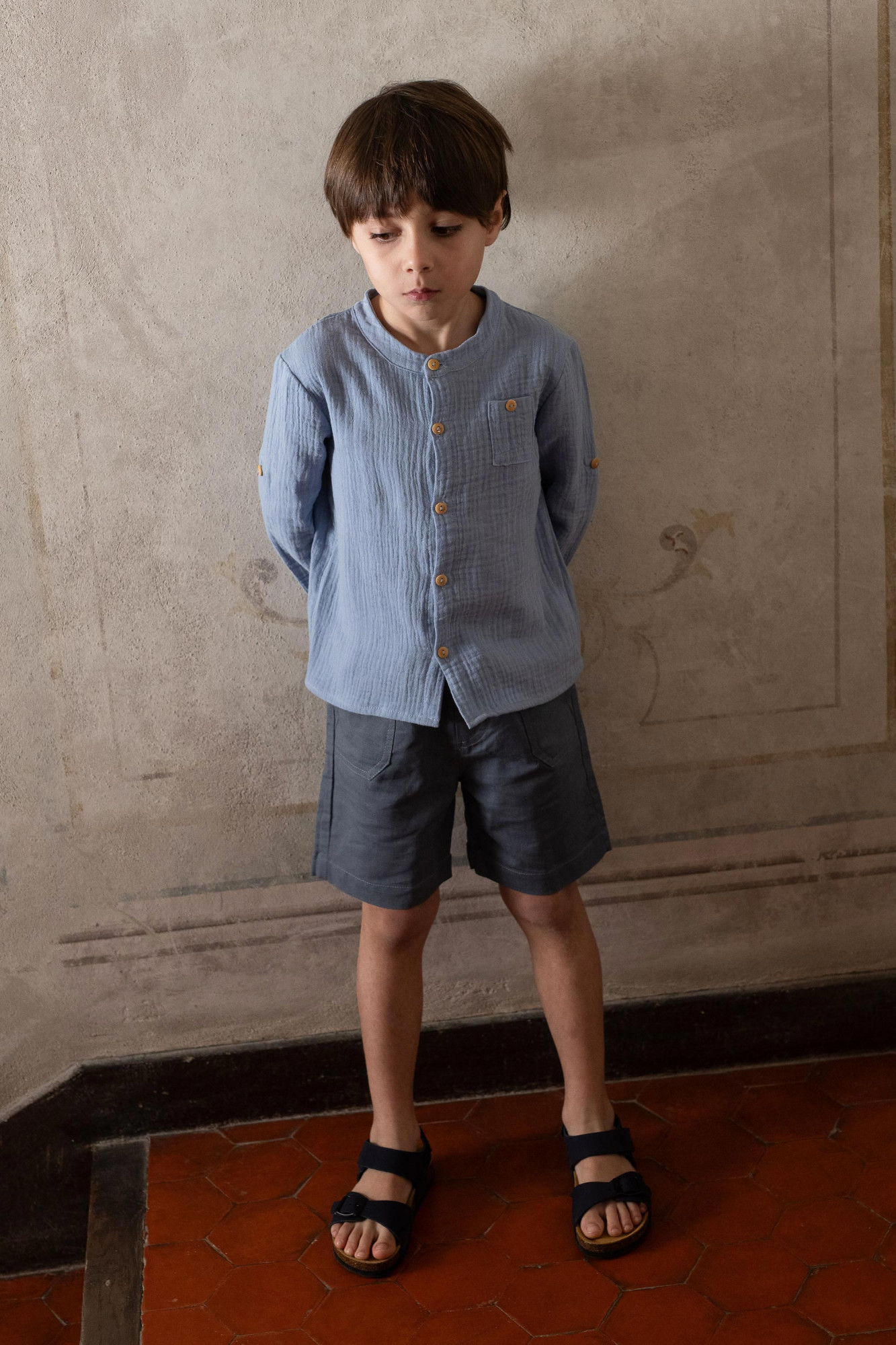 Shorts bébé garçon et bermudas Orange | Okaïdi