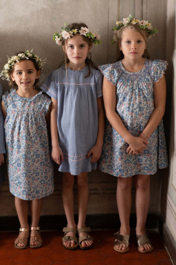 Charline dress for girl in Liberty