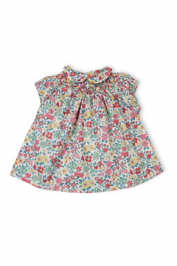 Blouse baby in Liberty Pirouette