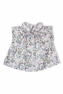 Blouse baby in Liberty Pirouette