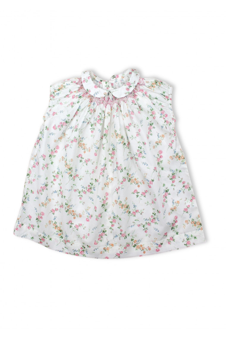 Robe bébé en Liberty Mariette