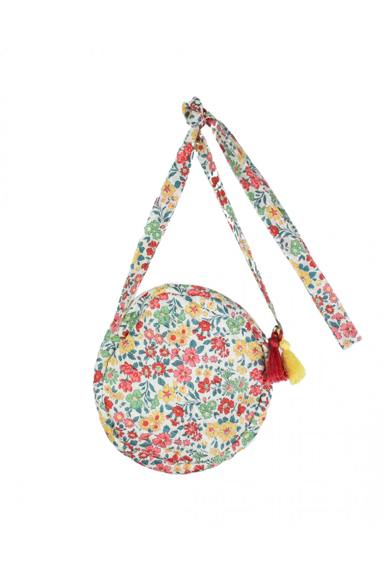 Round bag in Liberty