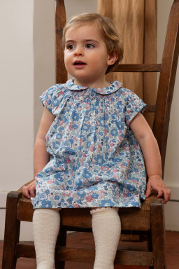 Robe bebe en Liberty Mariette