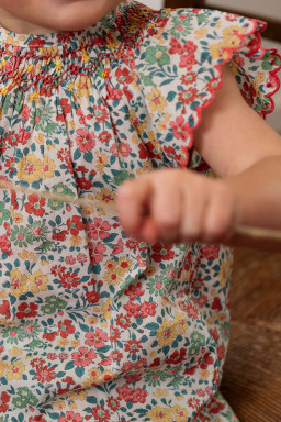 Gabrielle baby dress in Liberty