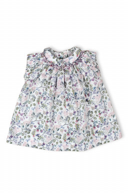 Robe bebe en Liberty Mariette