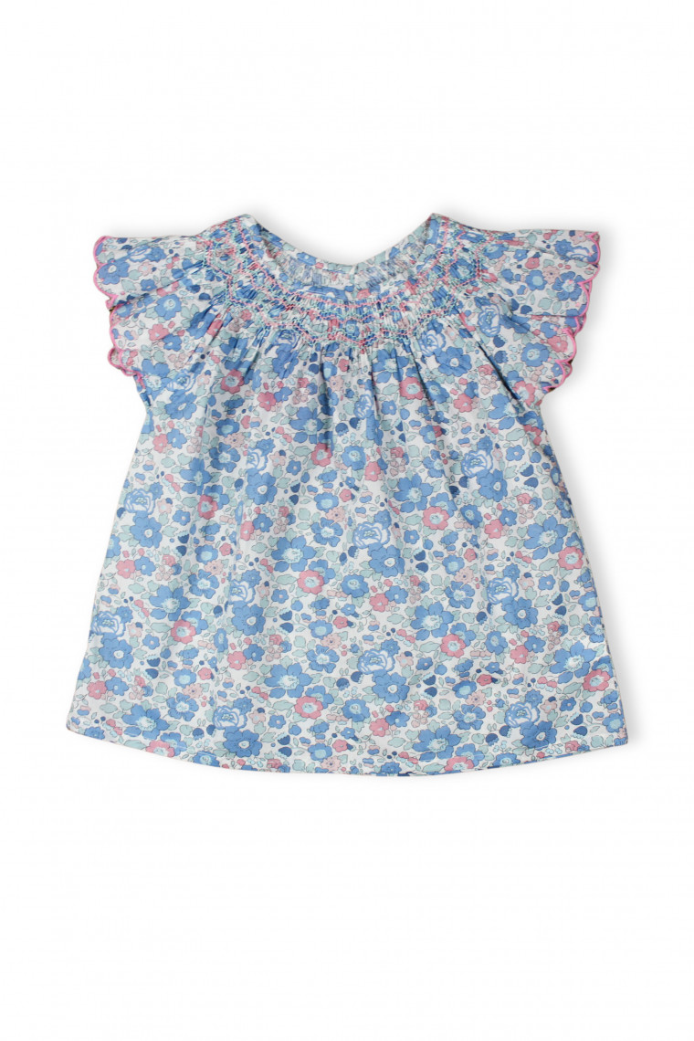 Paloma baby blouse in Liberty