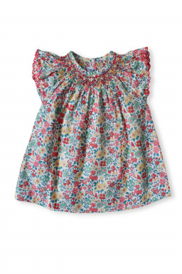 Robe bébé en Liberty Gabrielle