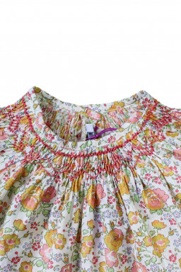 Robe bébé en Liberty Gabrielle