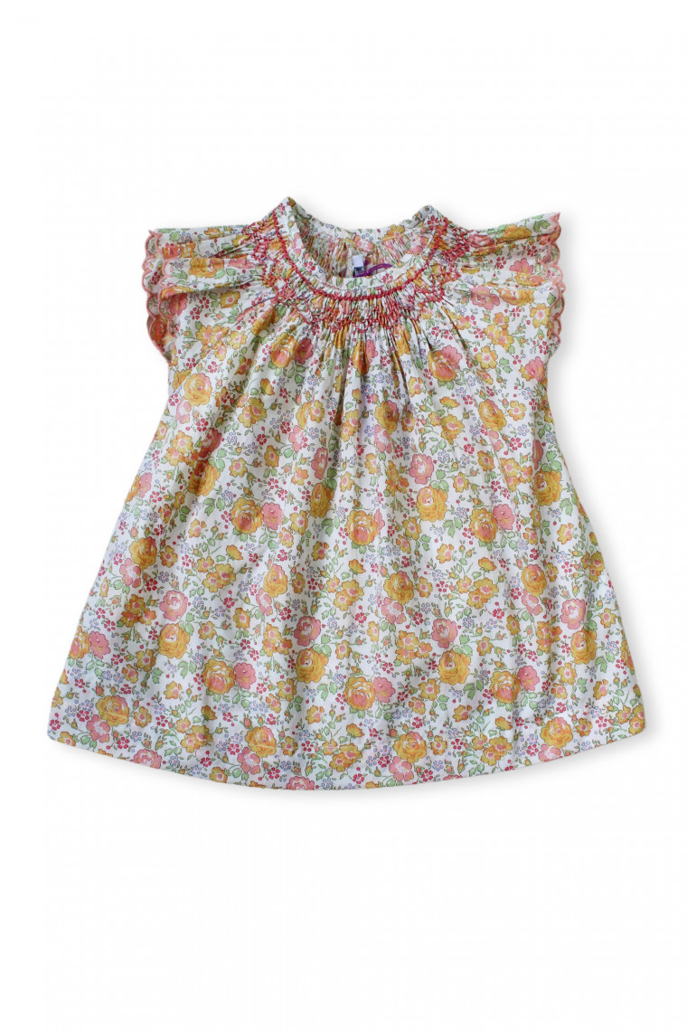 Gabrielle baby dress in Liberty