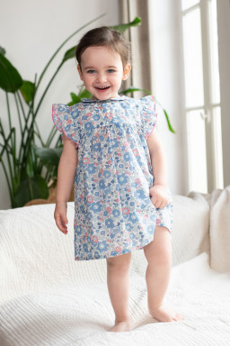 Bianca baby dress in Liberty