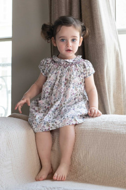 Robe bebe en Liberty Mariette