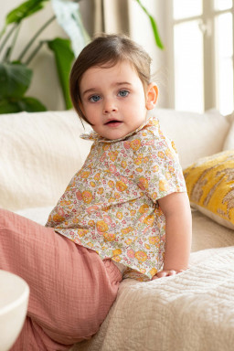 Baby Blouse in Liberty Charlotte