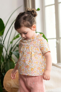 Baby Blouse in Liberty Charlotte