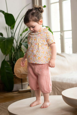 Baby Blouse in Liberty Charlotte