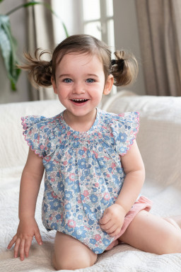 Blouse bébé en Liberty Paloma