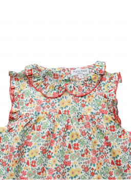 Blouse en Liberty Amaya