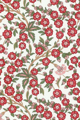 Tissu Liberty au mètre Empress framboise