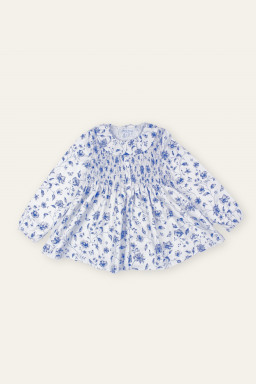 Lena blouse Toile de Jouy